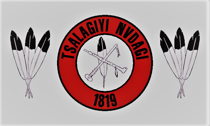 Flag of the Texas Cherokee Tsalagiyi Nvdagi